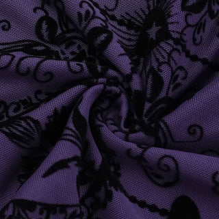 Mesh print slit cami maxi dress