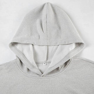 Hoodie long sleeve five-pointed star leopard print top