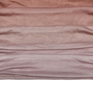 Ruched gradient mesh backless tube mini dress