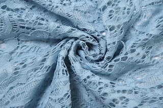 Long sleeve lace patchwork ruched mini dress