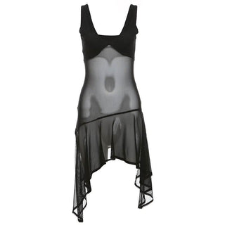 V neck mesh cami top