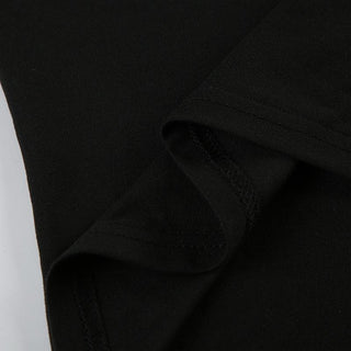 Long sleeve off shoulder button top