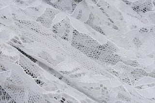 Long puff sleeve lace see through flower applique backless crop top