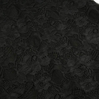 V neck long sleeve lace self tie mini dress