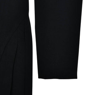 Turnover collar long sleeve v neck button pleated mini dress