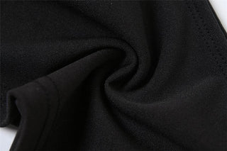 Velvet sweetheart neck button backless tube top