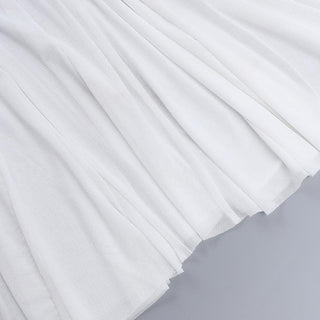 Mesh patchwork solid stitch tube maxi dress