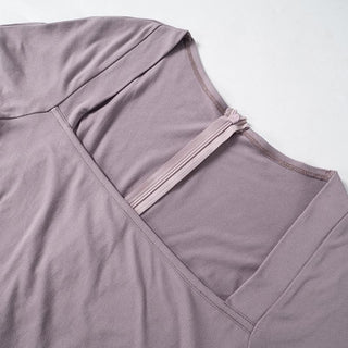 Short sleeve square neck zip-up solid jumpsuit