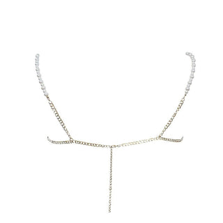 Halter beaded tassels hollow out crop cut out top