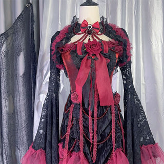 Bowknot ruffle mesh beaded shrug 2 piece cami mini dress