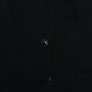 Pleated deep V neck button self tie solid mini skirt set