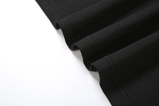 Self tie halter hollow out backless solid cut out maxi dress