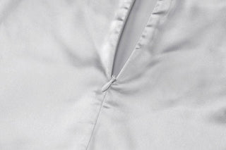 Ruched backless zip-up tube midi dress