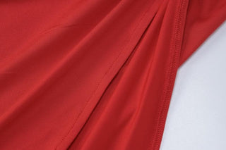 Cross front halter flower applique slit knotted maxi skirt set