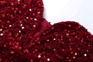 Glitter feather sweetheart neck tube mini dress