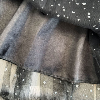 Sweetheart neck beaded glitter mesh mini dress