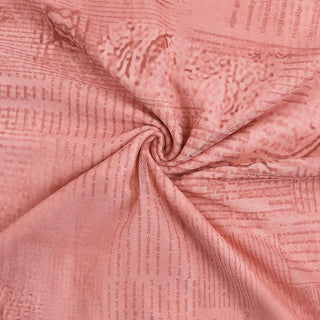 Long sleeve lace hem square neck print midi dress