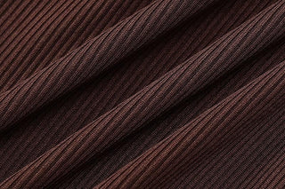 Ribbed notch neck long sleeve solid romper