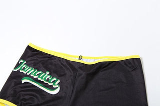 Halter v neck self tie contrast 3 piece pant set