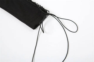 High neck long sleeve hollow out mesh bodysuit