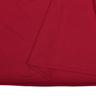 Ruched solid crewneck sleeveless maxi dress