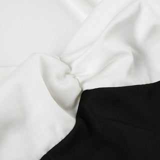 Off shoulder ruched bowknot mini dress