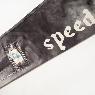 Tie dye contrast long sleeve gloves zip-up pant set