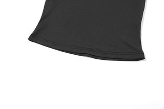 Short sleeve crewneck beaded top