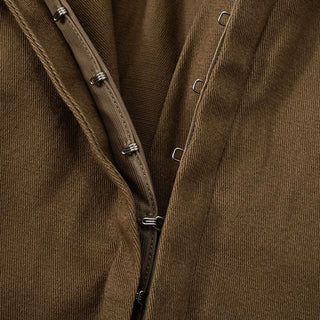 Square neck button cami top