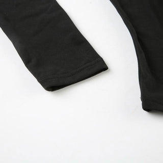 Halter off shoulder bowknot leopard print top