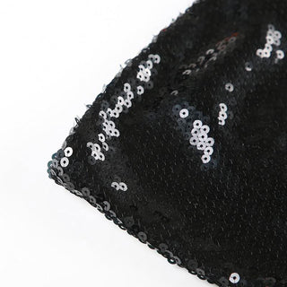 Glitter backless solid tube top