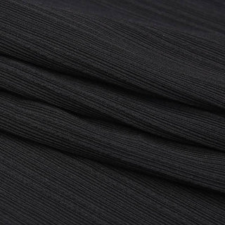 Halter self tie hollow out textured backless cut out midi dress