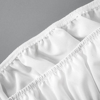 High slit contrast tube midi skirt set