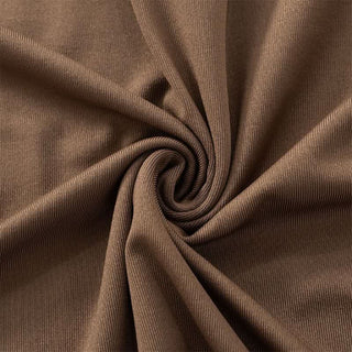 Long flared sleeve ruffle round neck ruched mini dress