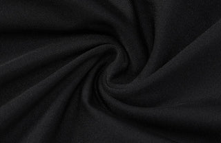 Long sleeve hollow out gloves solid zip-up jumpsuit