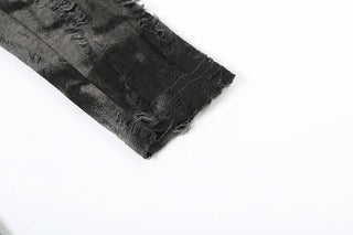 Hoodie long sleeve belt hollow out cut out mini dress