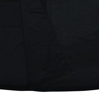 Off shoulder gloves flower applique high slit tube maxi dress