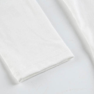 Long sleeve crewneck cat print top