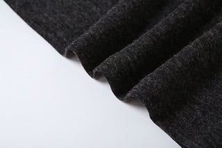 High neck long sleeve beaded cross pattern hollow out cut out top