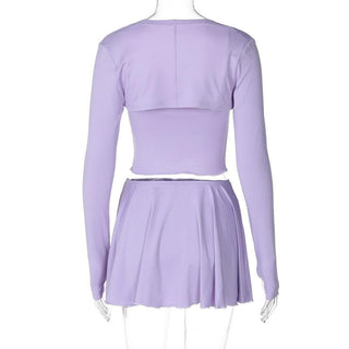 Long sleeve gloves shrug 3 piece cami pant set