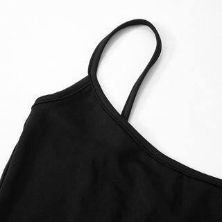 U neck mesh shrug 2 piece cami top