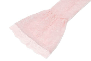 Long flared sleeve lace shrug cami mini dress