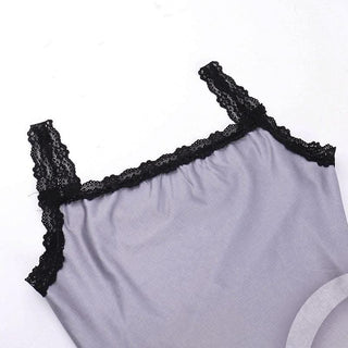 Long flared sleeve off shoulder cross print lace cami maxi dress-final-sale