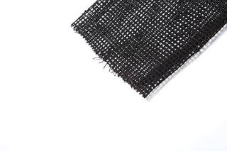 Long sleeve fishnet solid top