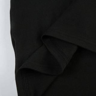 Long sleeve hollow out backless cut out mini dress