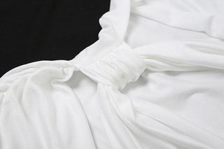 Ruffle solid ruched tube mini dress