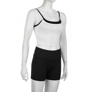 U neck contrast 2 piece cami pant set