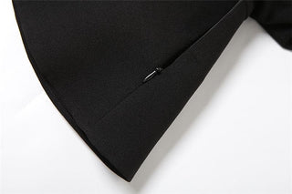 Halter sweetheart neck ruffled zip-up ruffle top