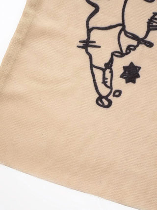 Sheer mesh abstract print backless tube top