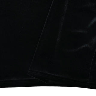 Square neck gloves mesh patchwork velvet mini dress